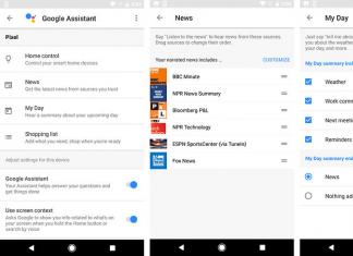 Android Assistant - süreçleri izlemek için bir program