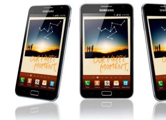 Samsung GALAXY A: all top-end smartphones